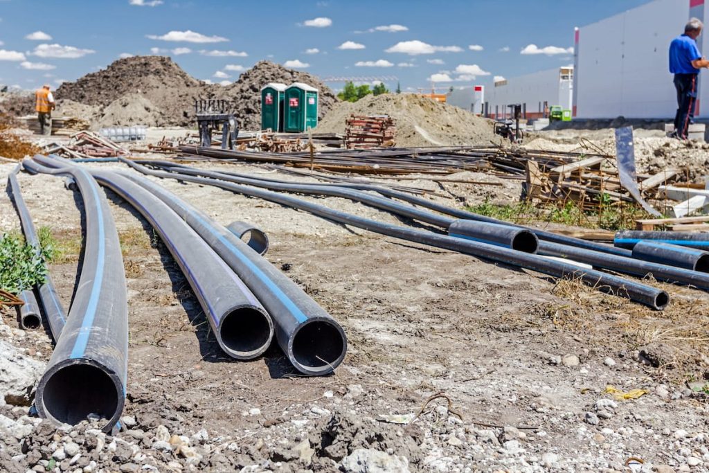 Flooded area in Warragul impacting wastewater and drainage infrastructure